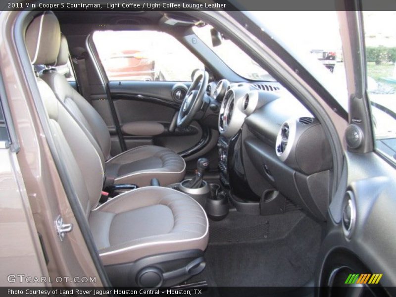 Light Coffee / Light Coffee Lounge Leather 2011 Mini Cooper S Countryman