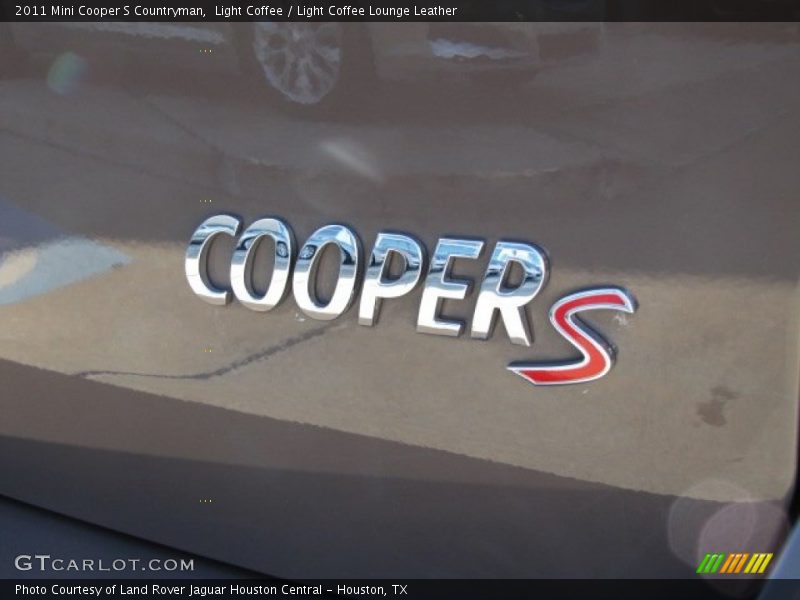Light Coffee / Light Coffee Lounge Leather 2011 Mini Cooper S Countryman