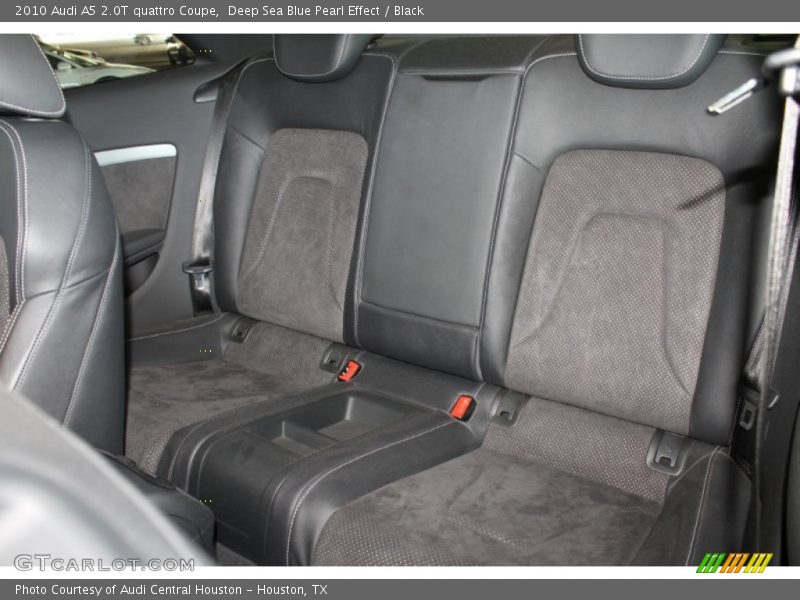 Deep Sea Blue Pearl Effect / Black 2010 Audi A5 2.0T quattro Coupe
