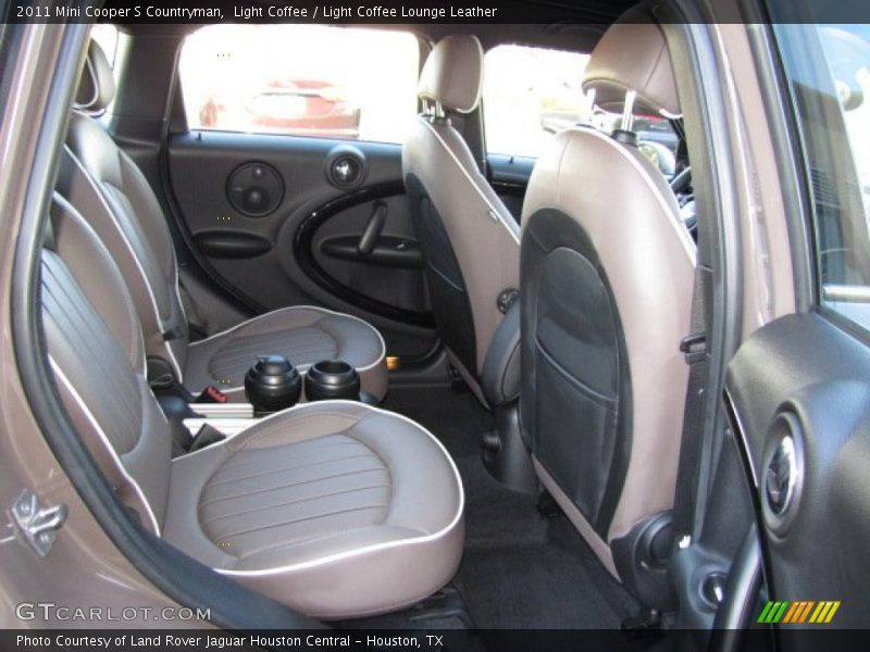 Light Coffee / Light Coffee Lounge Leather 2011 Mini Cooper S Countryman