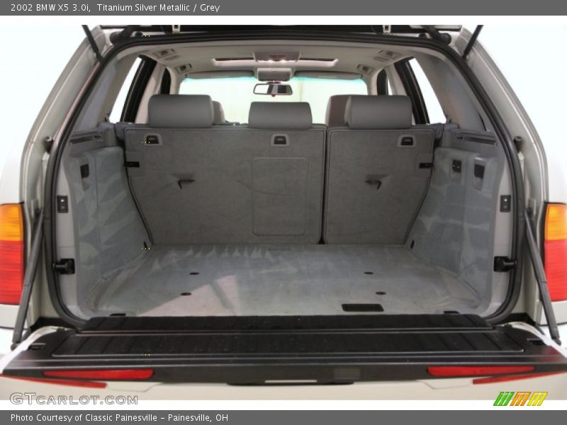 Titanium Silver Metallic / Grey 2002 BMW X5 3.0i