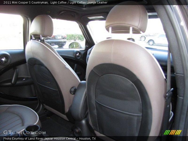Light Coffee / Light Coffee Lounge Leather 2011 Mini Cooper S Countryman