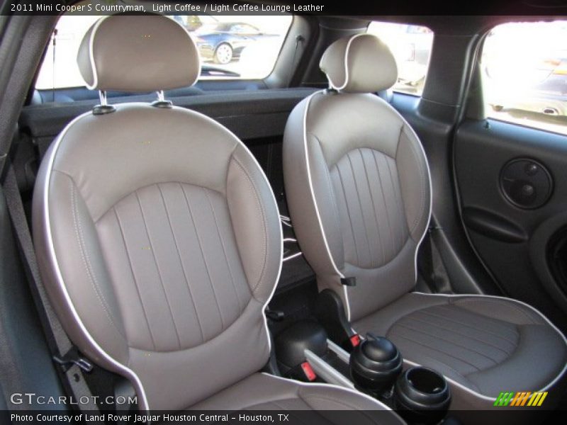 Light Coffee / Light Coffee Lounge Leather 2011 Mini Cooper S Countryman