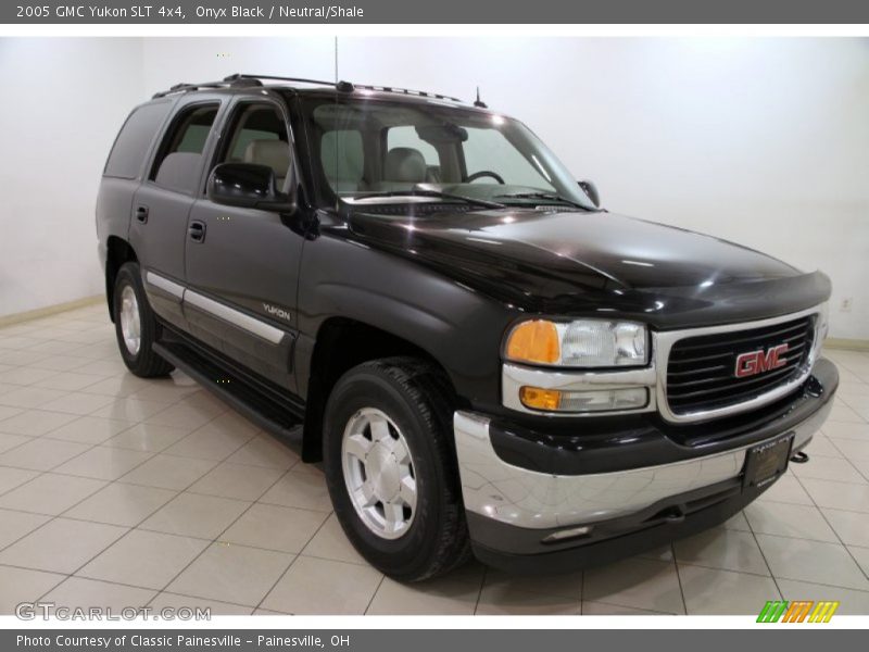 Onyx Black / Neutral/Shale 2005 GMC Yukon SLT 4x4