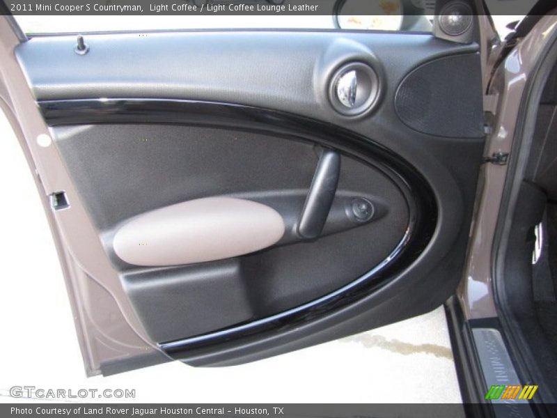 Light Coffee / Light Coffee Lounge Leather 2011 Mini Cooper S Countryman