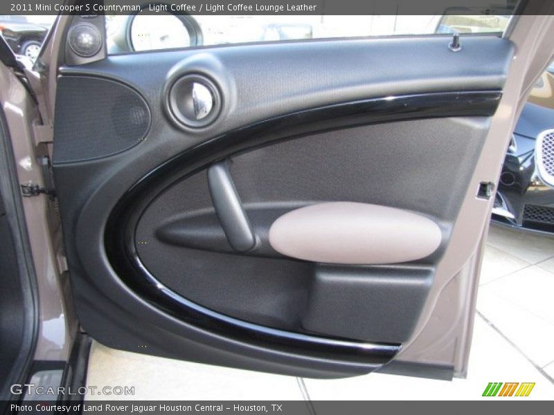 Light Coffee / Light Coffee Lounge Leather 2011 Mini Cooper S Countryman