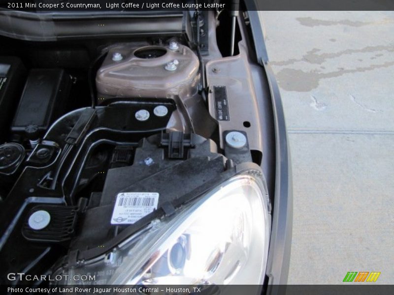 Light Coffee / Light Coffee Lounge Leather 2011 Mini Cooper S Countryman