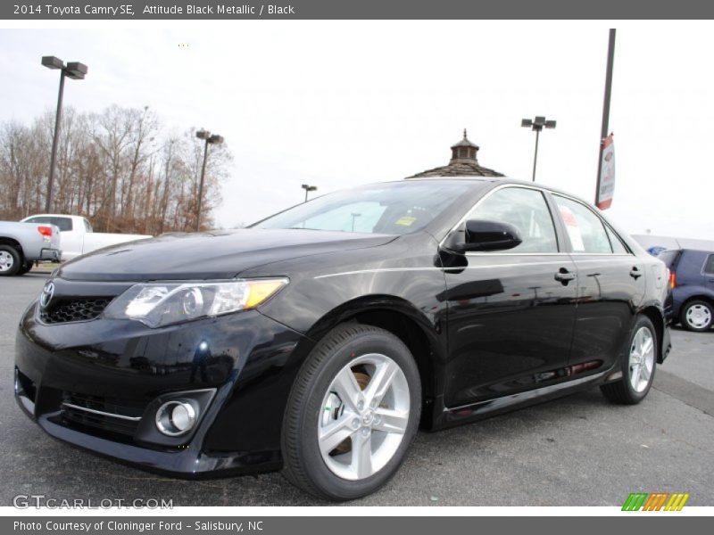 Attitude Black Metallic / Black 2014 Toyota Camry SE