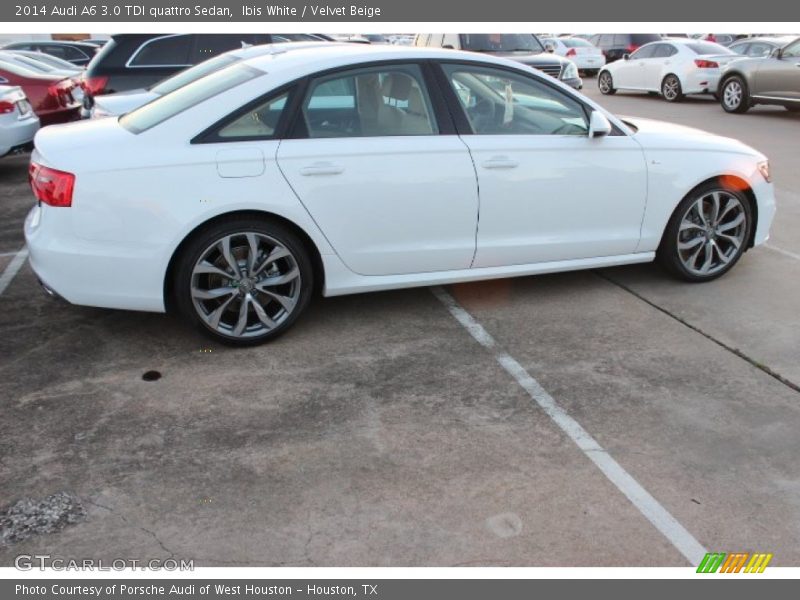 Ibis White / Velvet Beige 2014 Audi A6 3.0 TDI quattro Sedan