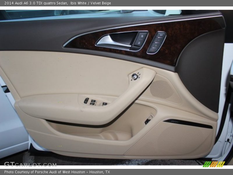Ibis White / Velvet Beige 2014 Audi A6 3.0 TDI quattro Sedan