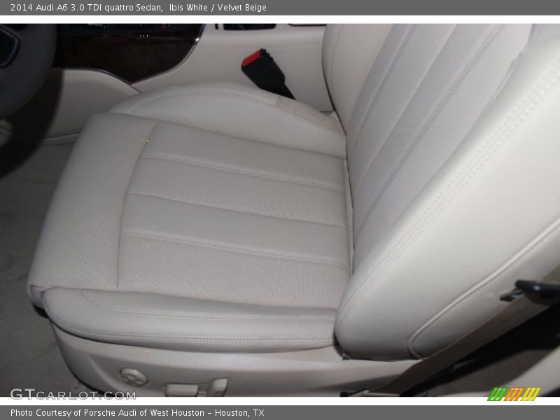 Ibis White / Velvet Beige 2014 Audi A6 3.0 TDI quattro Sedan