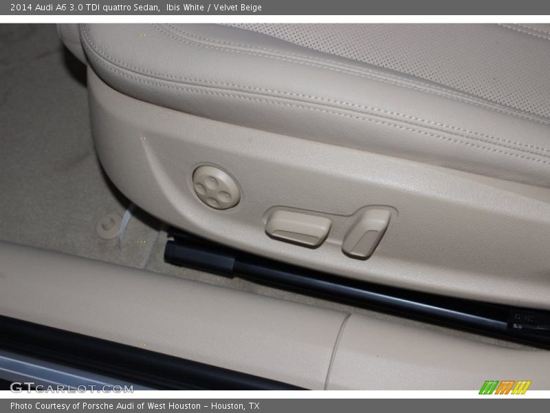 Ibis White / Velvet Beige 2014 Audi A6 3.0 TDI quattro Sedan