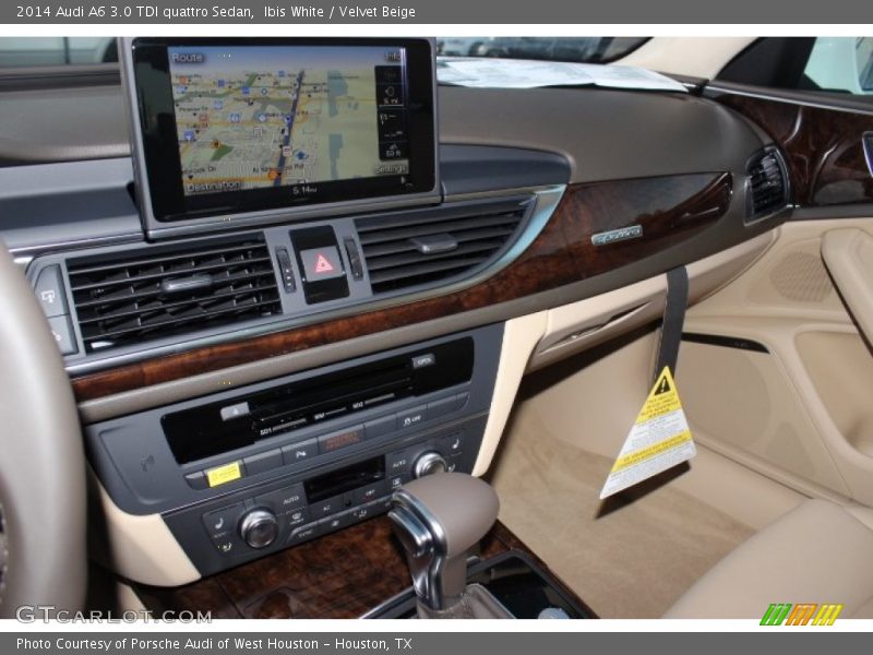 Ibis White / Velvet Beige 2014 Audi A6 3.0 TDI quattro Sedan