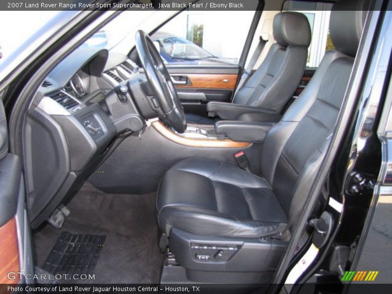 Java Black Pearl / Ebony Black 2007 Land Rover Range Rover Sport Supercharged