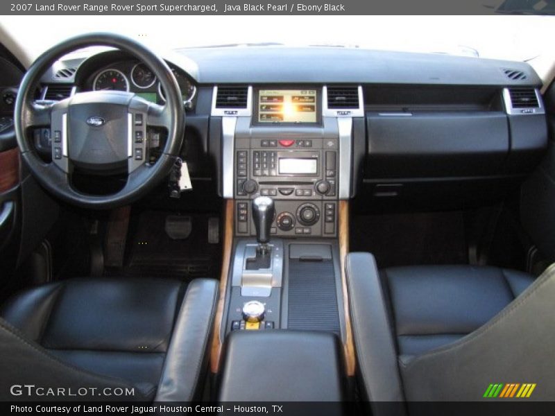 Java Black Pearl / Ebony Black 2007 Land Rover Range Rover Sport Supercharged