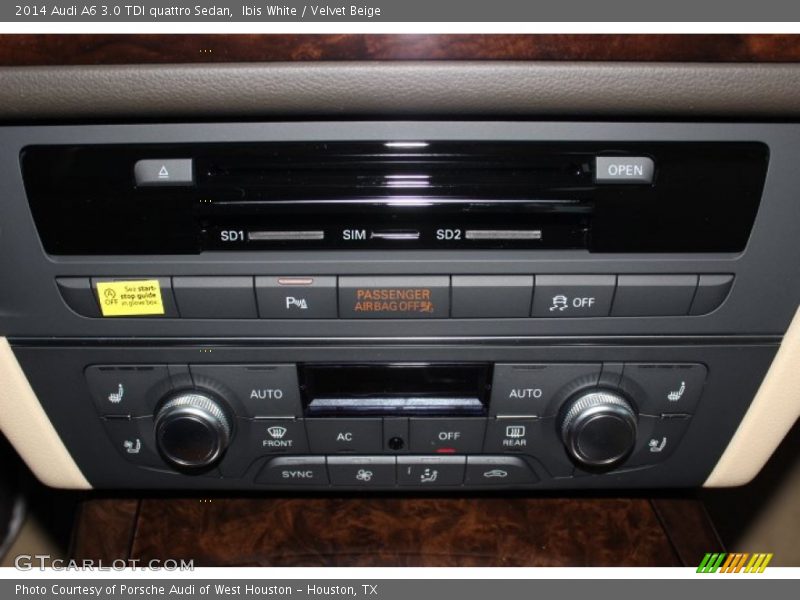 Ibis White / Velvet Beige 2014 Audi A6 3.0 TDI quattro Sedan