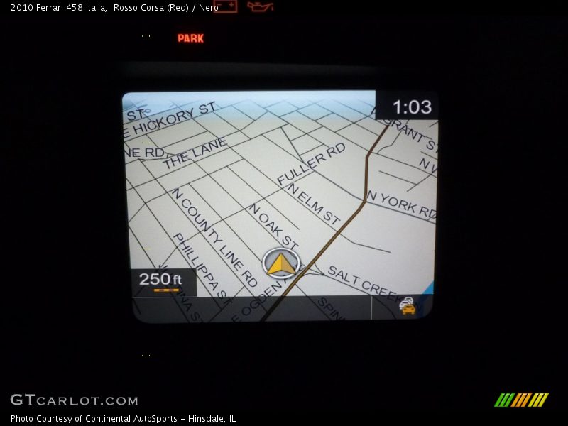 Rosso Corsa (Red) / Nero 2010 Ferrari 458 Italia