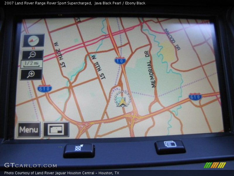 Java Black Pearl / Ebony Black 2007 Land Rover Range Rover Sport Supercharged