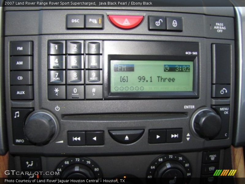 Java Black Pearl / Ebony Black 2007 Land Rover Range Rover Sport Supercharged