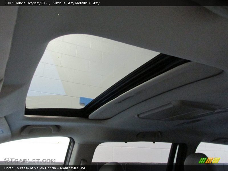Nimbus Gray Metallic / Gray 2007 Honda Odyssey EX-L