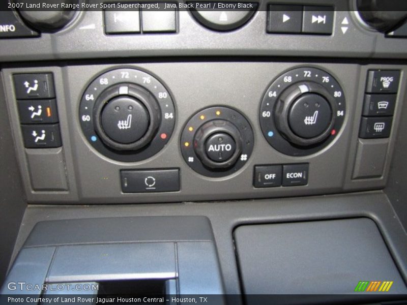 Java Black Pearl / Ebony Black 2007 Land Rover Range Rover Sport Supercharged
