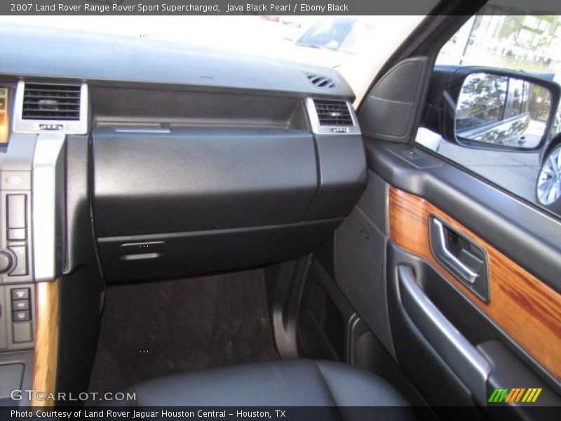 Java Black Pearl / Ebony Black 2007 Land Rover Range Rover Sport Supercharged