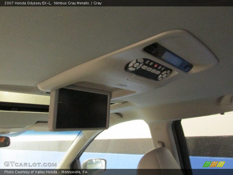 Nimbus Gray Metallic / Gray 2007 Honda Odyssey EX-L