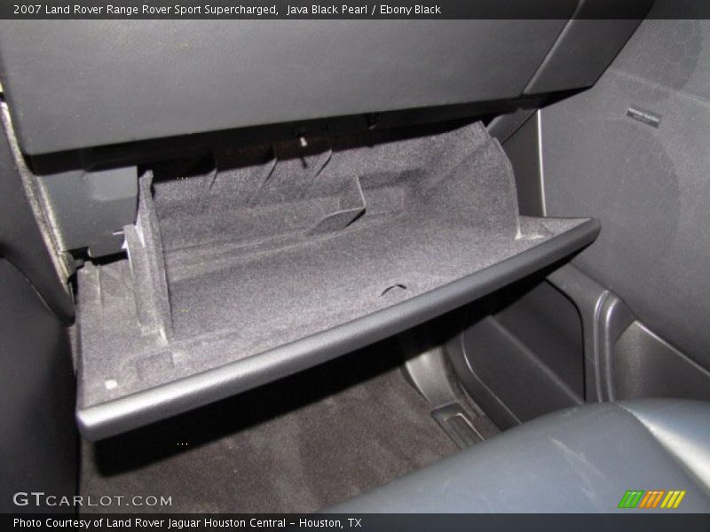 Java Black Pearl / Ebony Black 2007 Land Rover Range Rover Sport Supercharged
