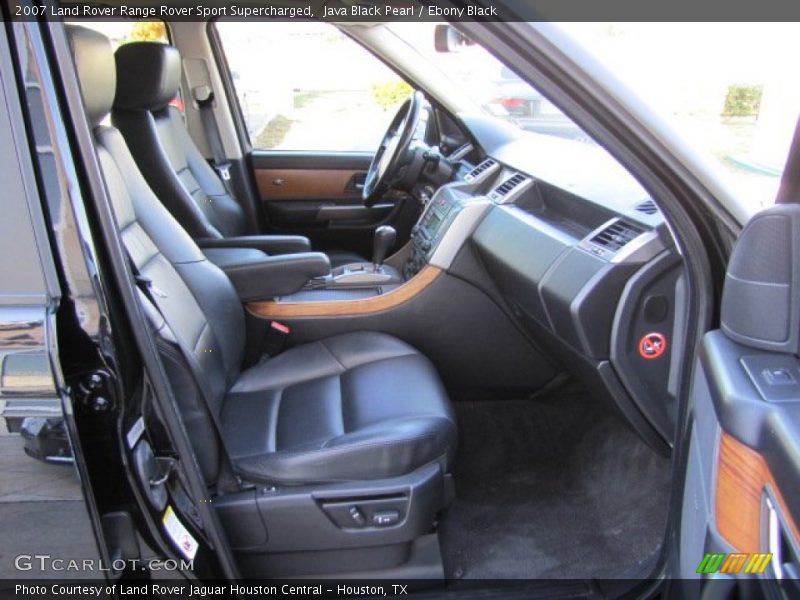 Java Black Pearl / Ebony Black 2007 Land Rover Range Rover Sport Supercharged