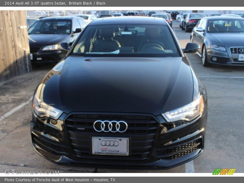 Brilliant Black / Black 2014 Audi A6 3.0T quattro Sedan