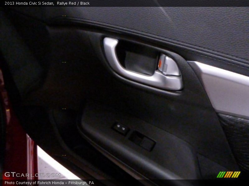 Rallye Red / Black 2013 Honda Civic Si Sedan