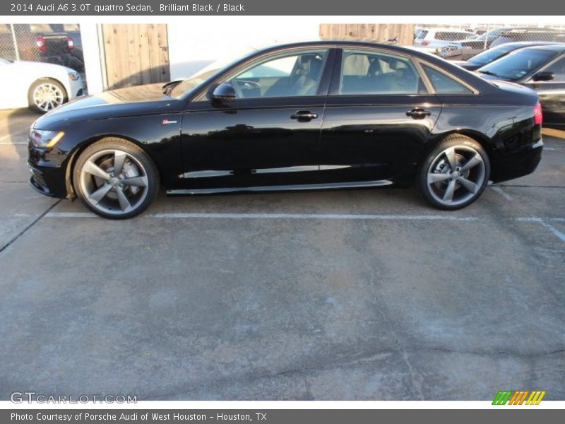 Brilliant Black / Black 2014 Audi A6 3.0T quattro Sedan