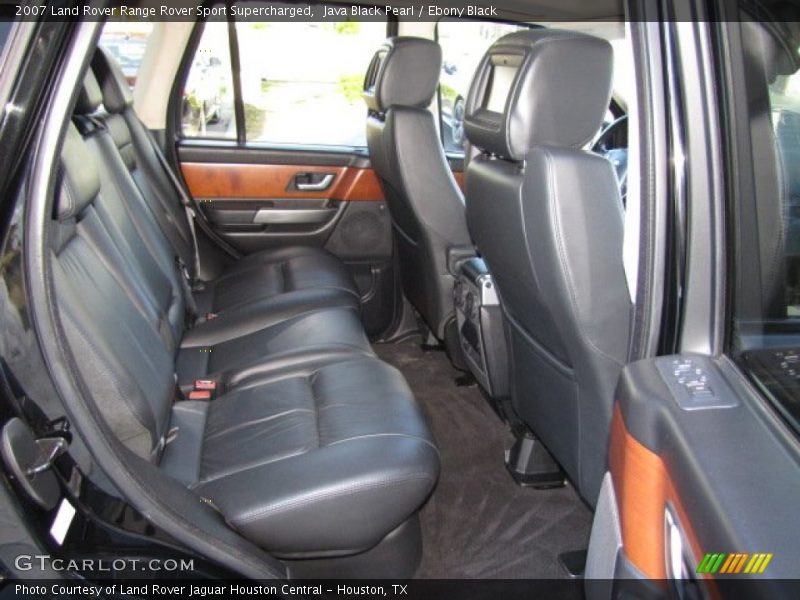 Java Black Pearl / Ebony Black 2007 Land Rover Range Rover Sport Supercharged