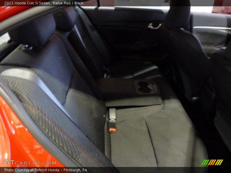 Rallye Red / Black 2013 Honda Civic Si Sedan