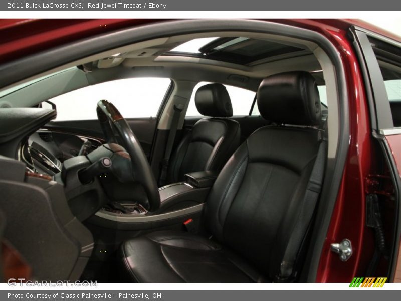 Red Jewel Tintcoat / Ebony 2011 Buick LaCrosse CXS