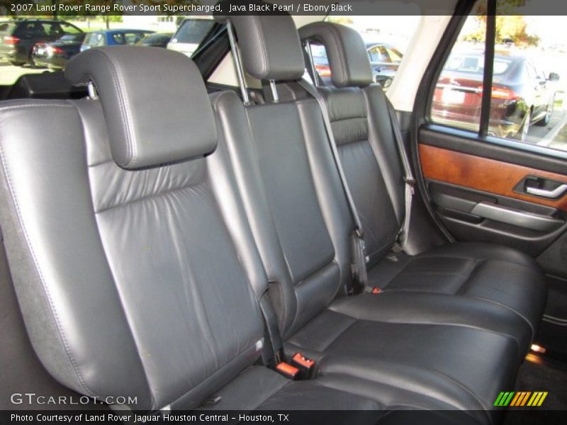 Java Black Pearl / Ebony Black 2007 Land Rover Range Rover Sport Supercharged