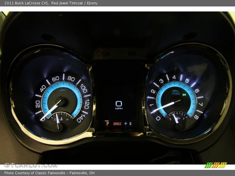 Red Jewel Tintcoat / Ebony 2011 Buick LaCrosse CXS