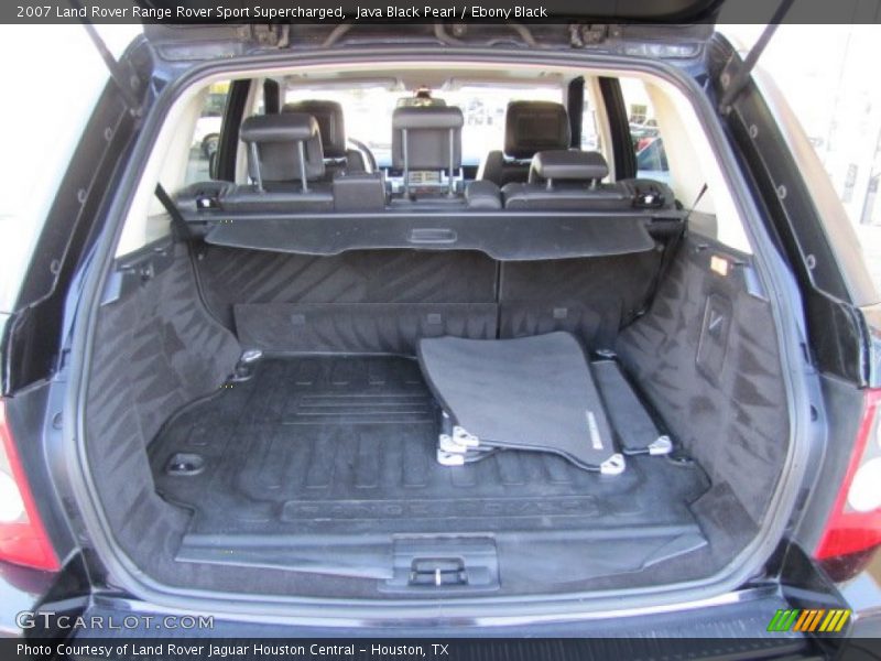 Java Black Pearl / Ebony Black 2007 Land Rover Range Rover Sport Supercharged