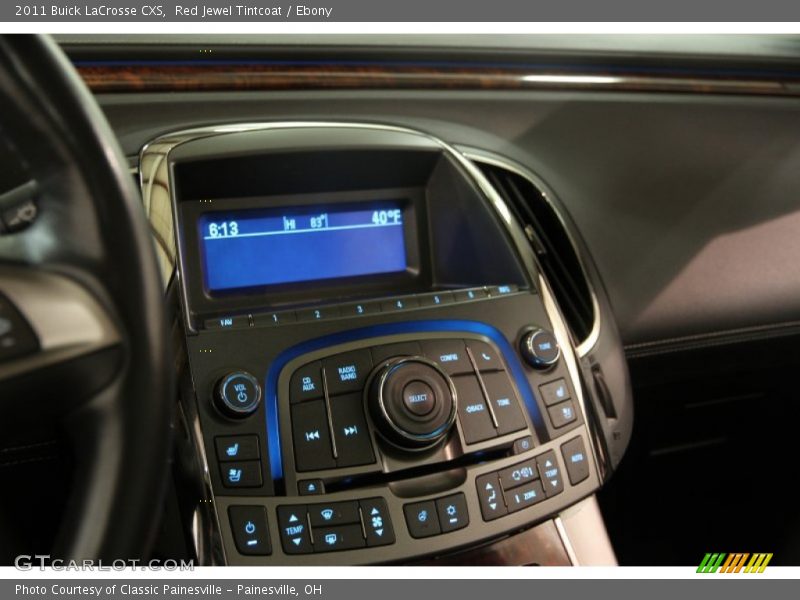 Red Jewel Tintcoat / Ebony 2011 Buick LaCrosse CXS