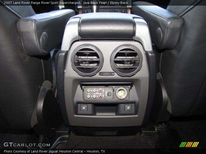 Java Black Pearl / Ebony Black 2007 Land Rover Range Rover Sport Supercharged