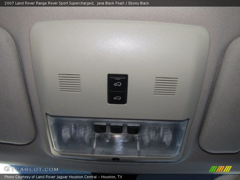 Java Black Pearl / Ebony Black 2007 Land Rover Range Rover Sport Supercharged