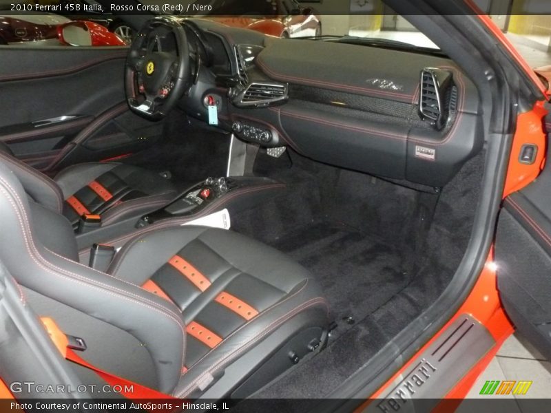 Dashboard of 2010 458 Italia