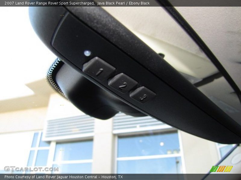 Java Black Pearl / Ebony Black 2007 Land Rover Range Rover Sport Supercharged