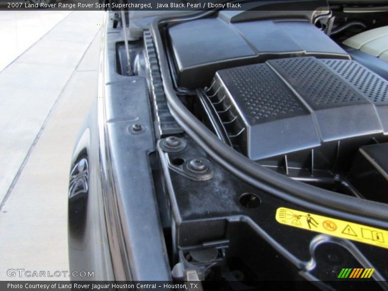 Java Black Pearl / Ebony Black 2007 Land Rover Range Rover Sport Supercharged