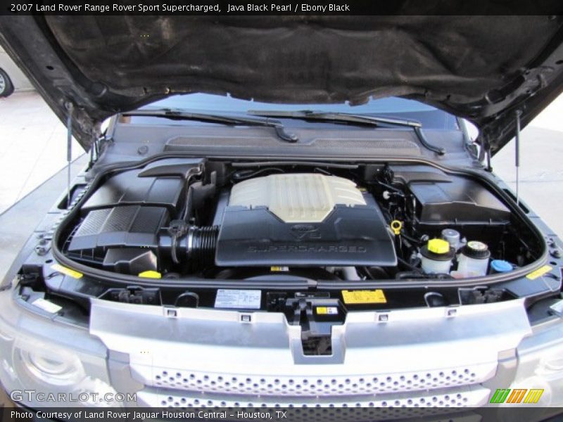 Java Black Pearl / Ebony Black 2007 Land Rover Range Rover Sport Supercharged