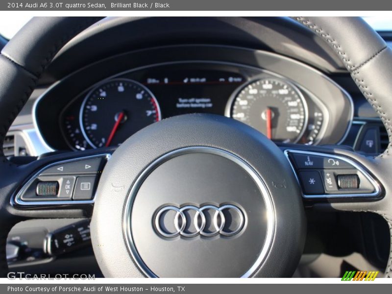 Brilliant Black / Black 2014 Audi A6 3.0T quattro Sedan