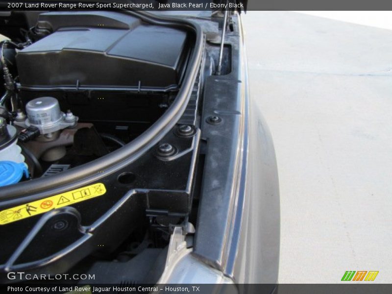 Java Black Pearl / Ebony Black 2007 Land Rover Range Rover Sport Supercharged