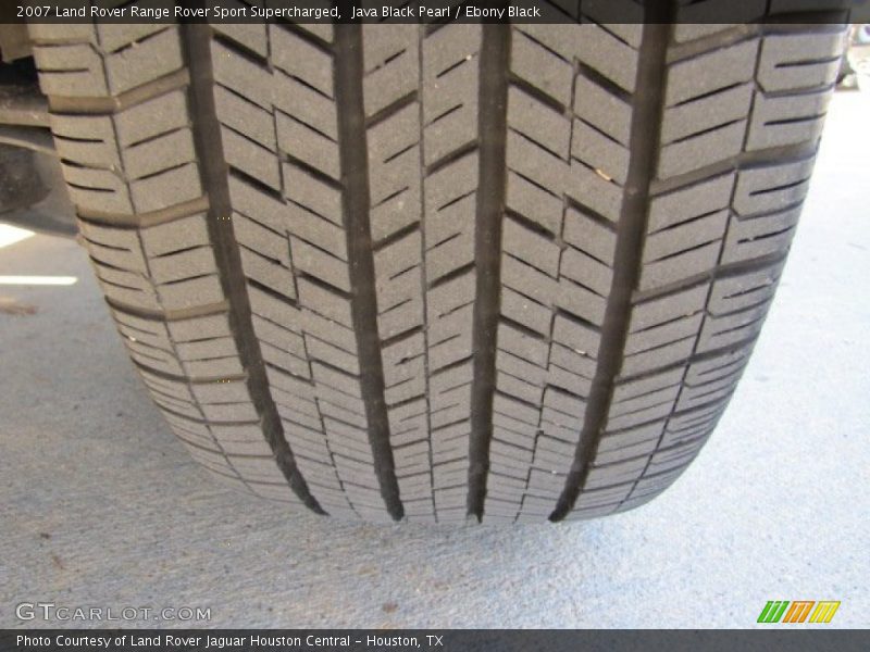 Java Black Pearl / Ebony Black 2007 Land Rover Range Rover Sport Supercharged
