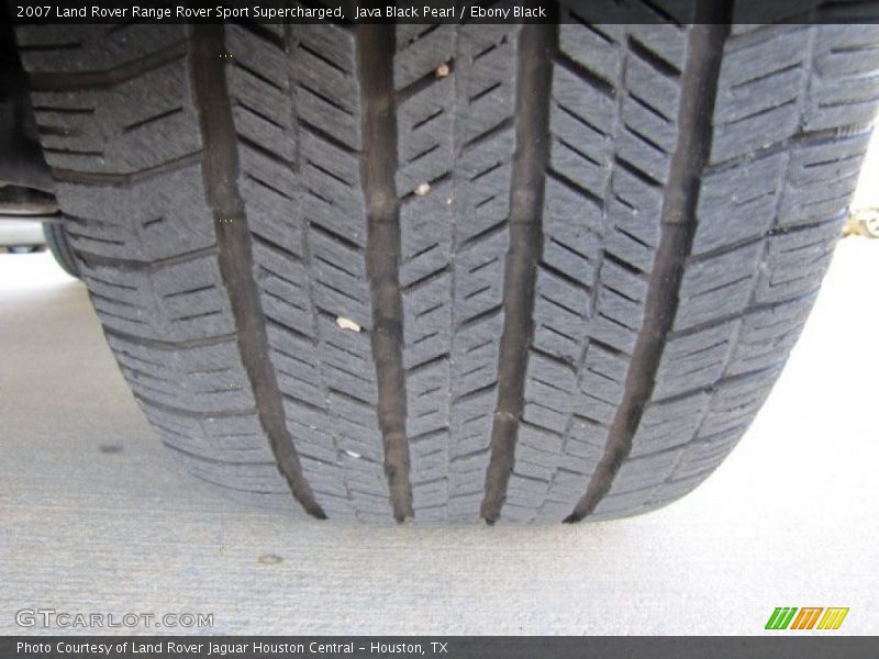 Java Black Pearl / Ebony Black 2007 Land Rover Range Rover Sport Supercharged