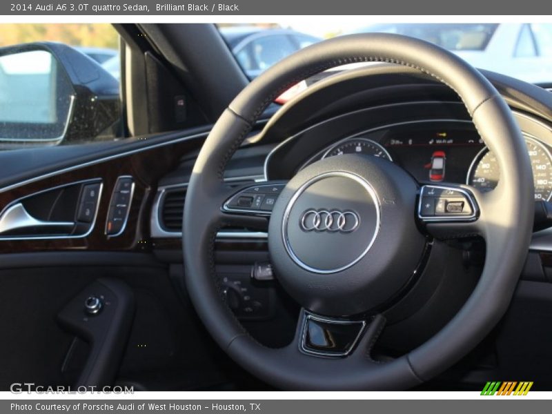 Brilliant Black / Black 2014 Audi A6 3.0T quattro Sedan